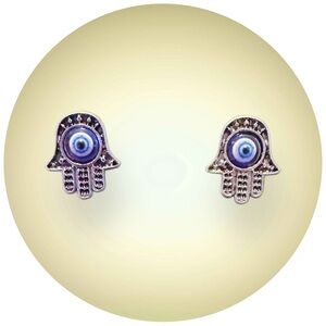 BOGO Hamsa Evil Eye Studs
